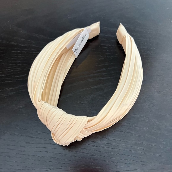 MADEWELL KNOTTED COVERED HEADBAND - Picture 3 of 10